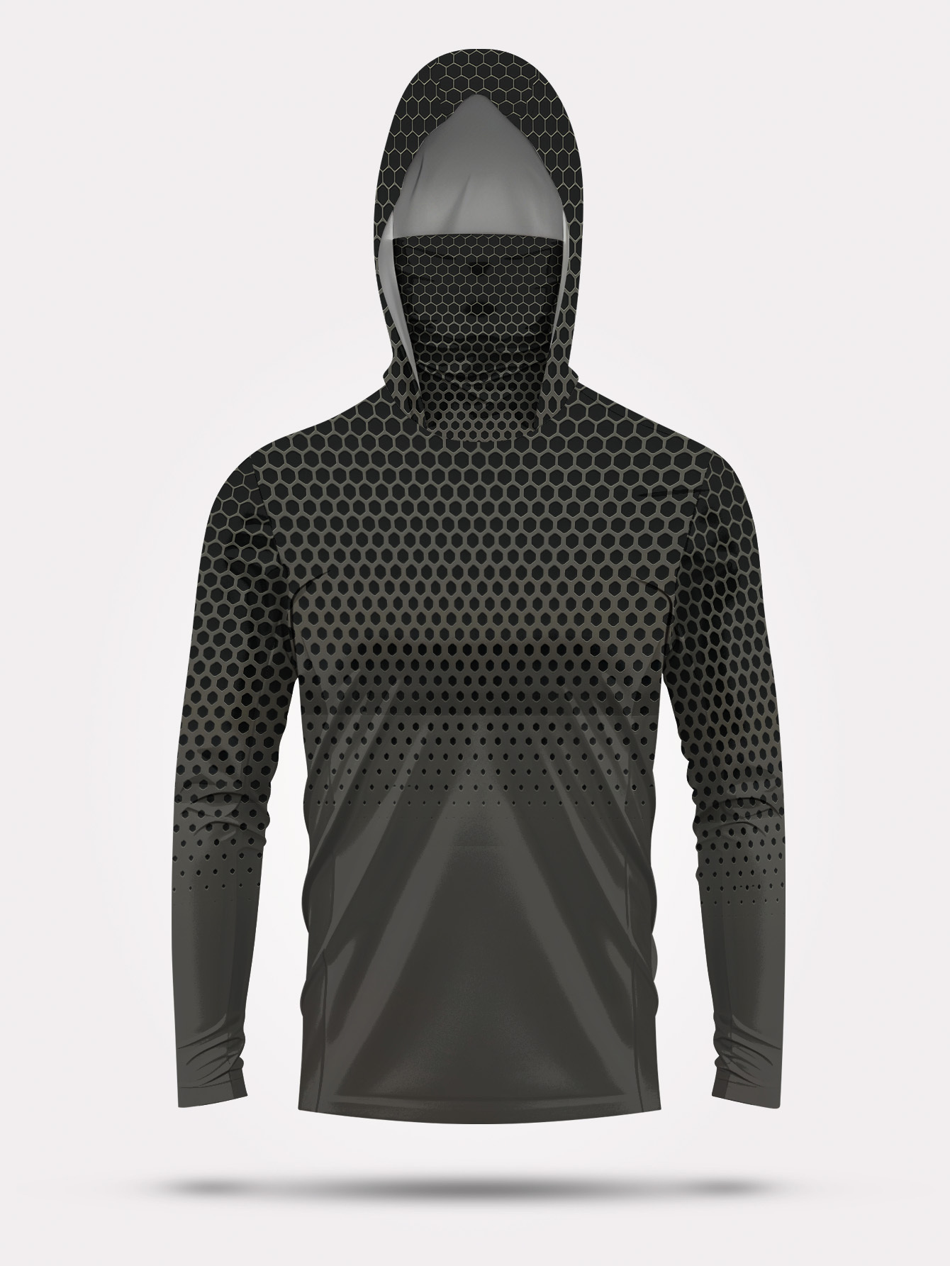 Summer Clothing Tops - Heren Hood Fishing Shirt lange mouw