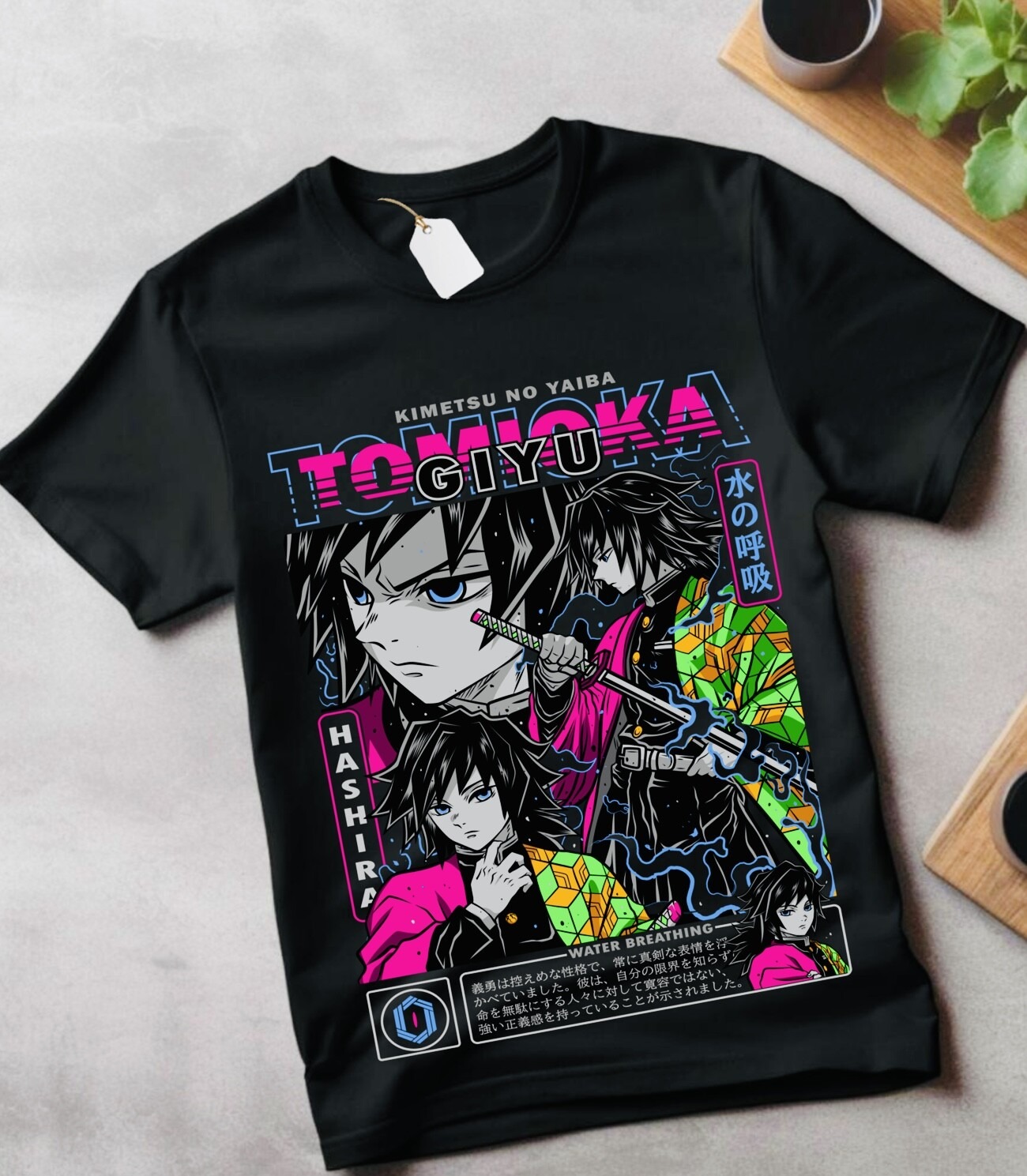 Summer Edition Clothing - 2026 Zomer Demon Slayer Anime Giyu