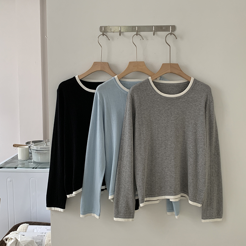 Summer Clothing Modest - 100% katoenen dames shirt met O-hals,