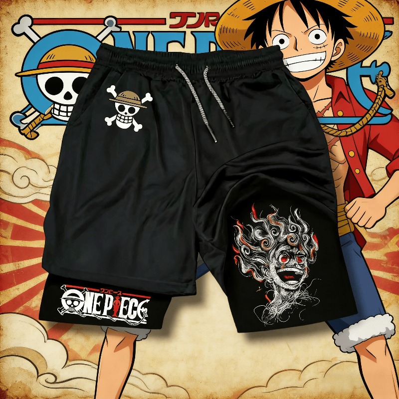 Summer Edition Clothing - ONE PIECE Klassieke Anime Luffy Geprinte