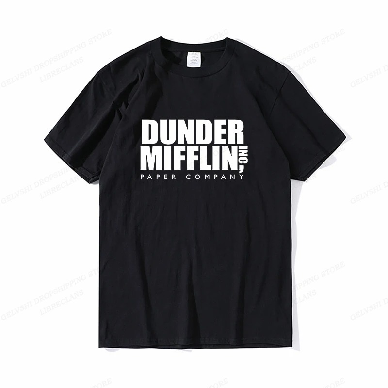 Summer Clothing Mens - Dunder Mifflin T-Shirt Mannen Mode T-Shirts
