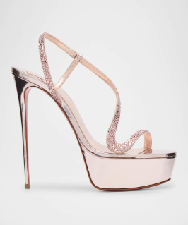 Metallic leren plateau stilett - Summer Clothing Elegant recensie en prijs
