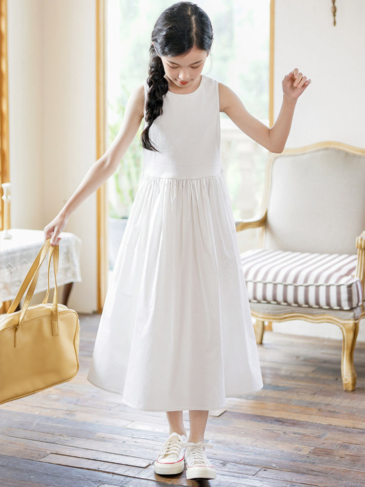 Maxi lange jurk voor kleine me - Summer Clothing For Teen Girls recensie en prijs