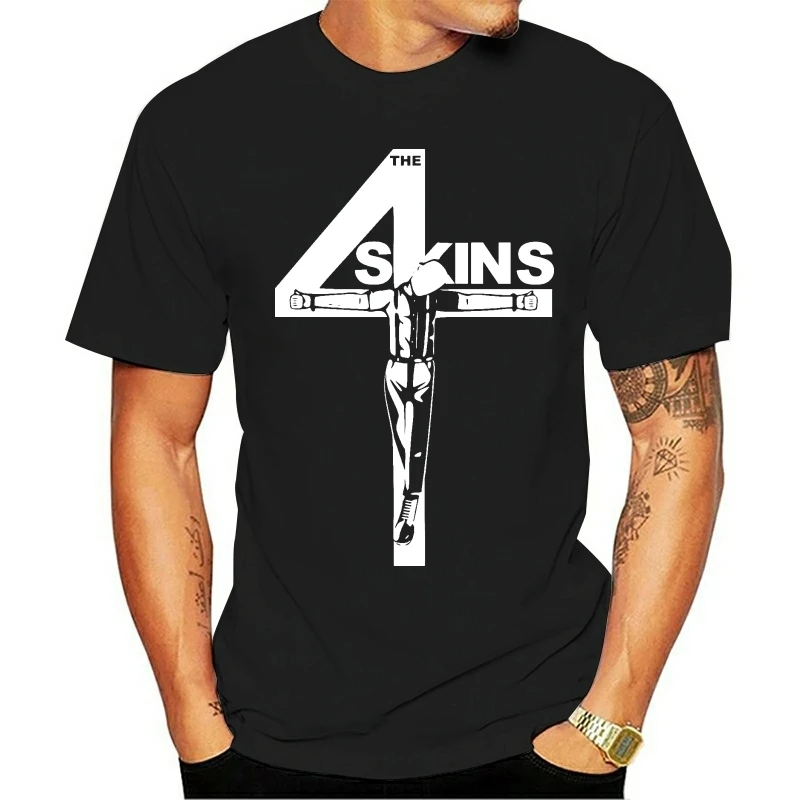 De 4 Skins Oi T Shirt Uk Punk  - Summer Clothing Uk Men recensie en prijs