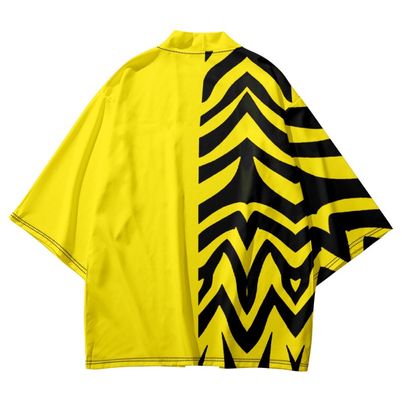 Zomer Mode Bloem Zwart Gestree - Yellow Summer Clothing recensie en prijs