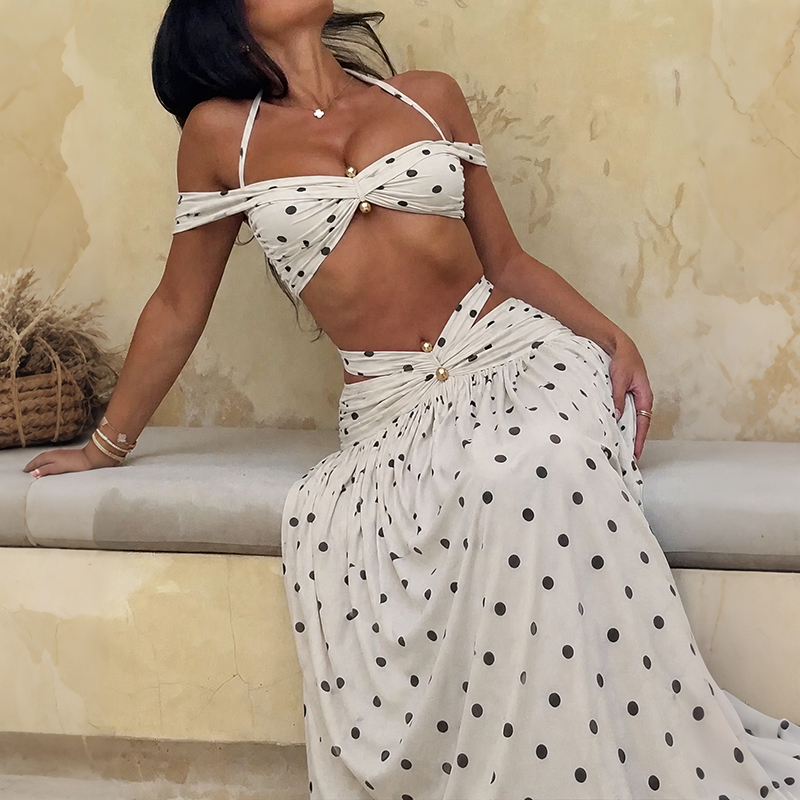 Dames Polka Chic Vakantie 2-de - Summer Clothing Vacation recensie en prijs