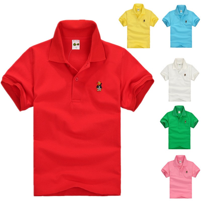 Zomer Tiener Polo Shirts 3-14Y - Summer Clothing Baby recensie en prijs