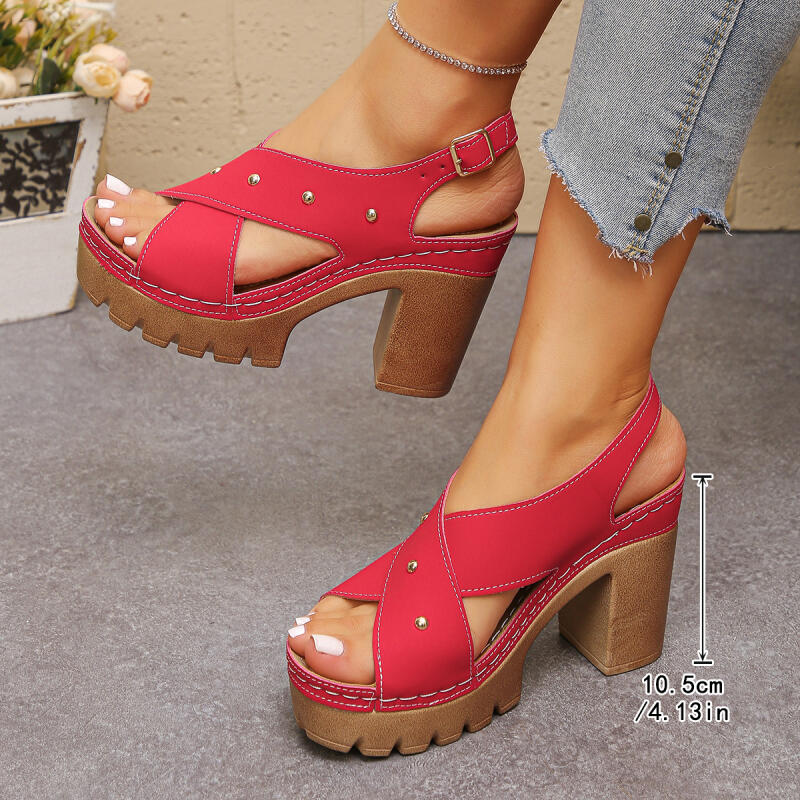 Vintage Super Hoge Hak Cross S - Summer Clothing Elegant recensie en prijs