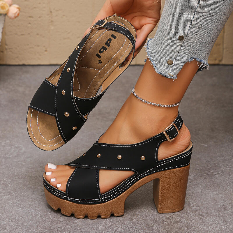 Vintage Super Hoge Hak Cross S - Summer Clothing Elegant recensie en prijs